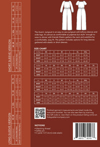 Avenir Jumpsuit Pattern