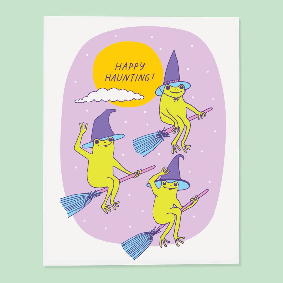 Happy Haunting Card Greeting Cards The Good Twin