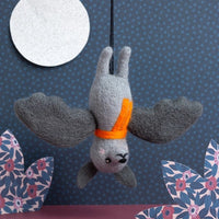 Finished needle felted bat