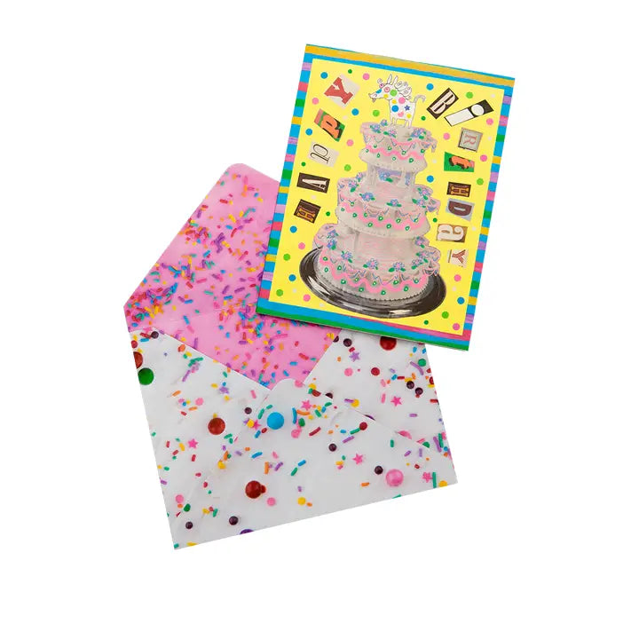 Happy birthday collage card