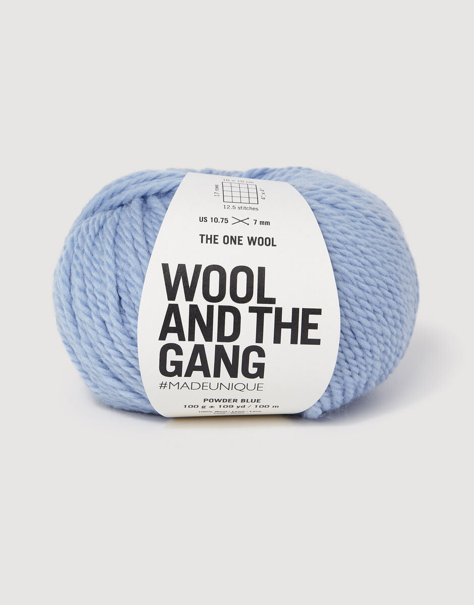 Wool and the Gang The One Wool Yarn Wool and the Gang Powder Blue