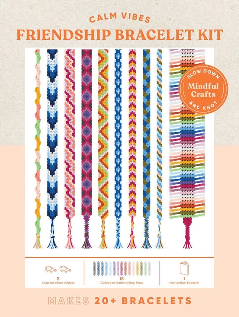 Embroidery Floss Friendship Bracelet Patterns Book Mindful Crafts