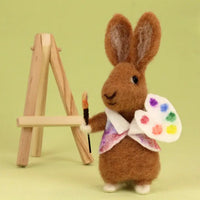 Artist Bunny Small Needle Felt Kit