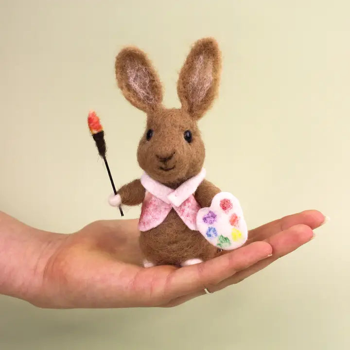 Artist Bunny Small Needle Felt Kit