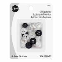 Shirt Buttons 9mm-11mm Buttons Dritz