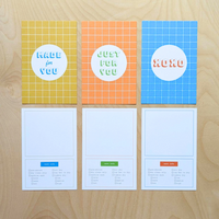 Cards with Care Instructions For Knit & Sewn Gifts Greeting Cards Kohamche