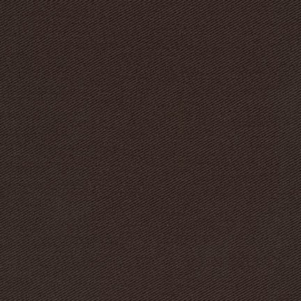 Ventana Twill by Robert Kaufman in Chocolate Fabric Robert Kaufman