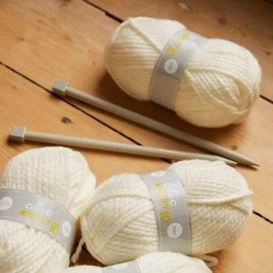 The Cozy Hat and Snood Knitting Kit Kit DMC