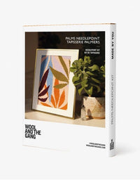 Wool and the Gang Palms Needlepoint Kit Kit Wool and the Gang