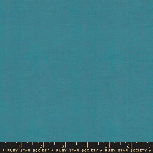 Warp & Weft Hue Crossweave by Ruby Star Society in Deep Turquoise Fabric Ruby Star Society