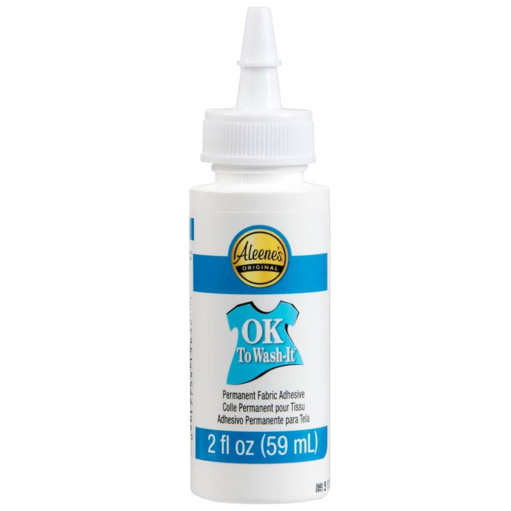 Aleene's "Ok to Wash It" Fabric Glue-2oz Adhesives Aleene's