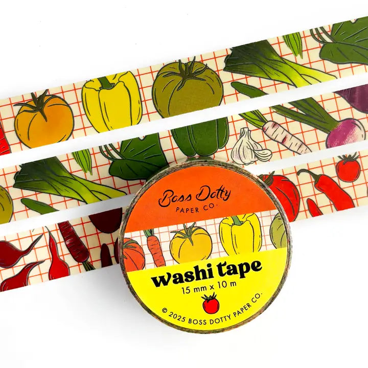 Veggies washi tape