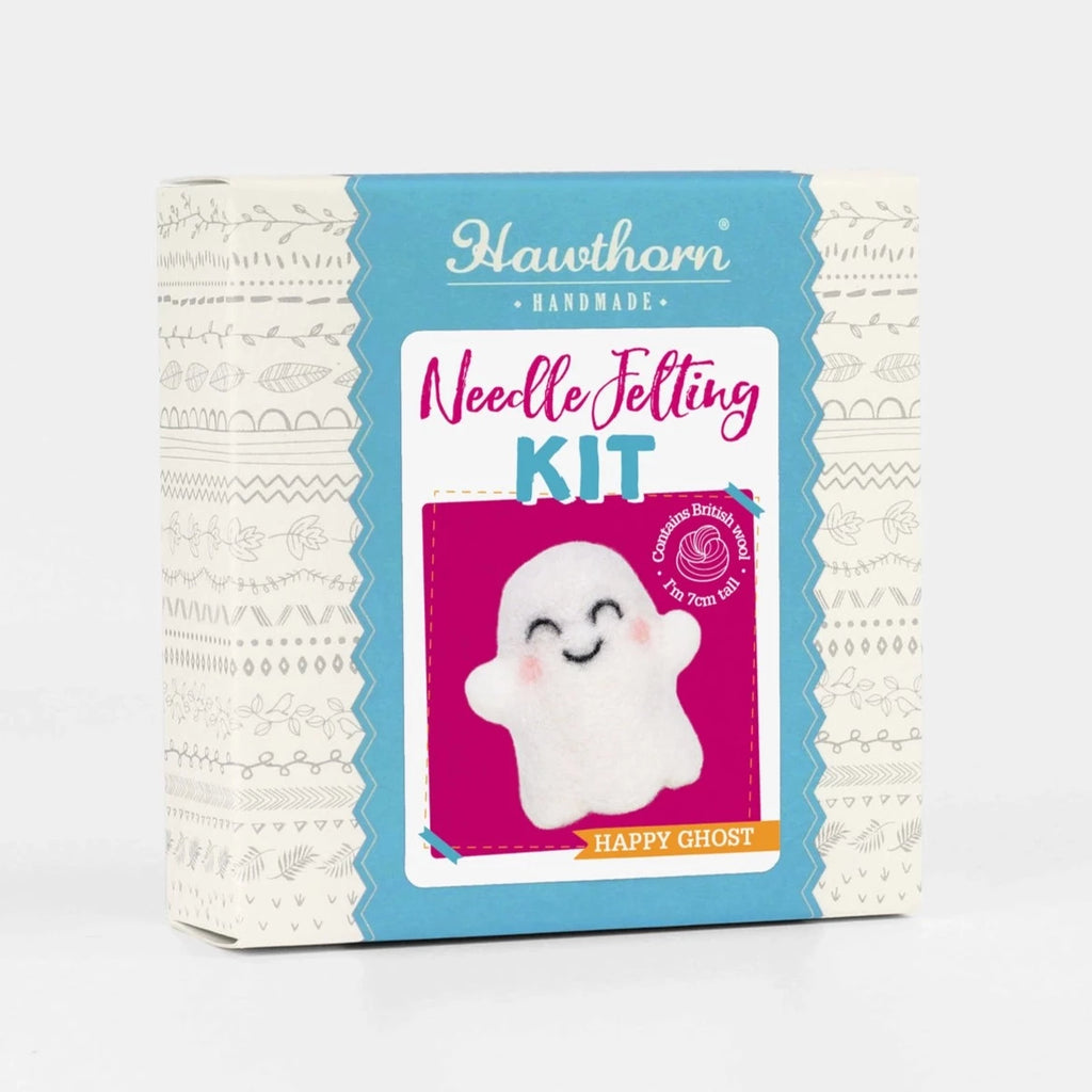 Happy Ghost Mini Needle Felting Kit