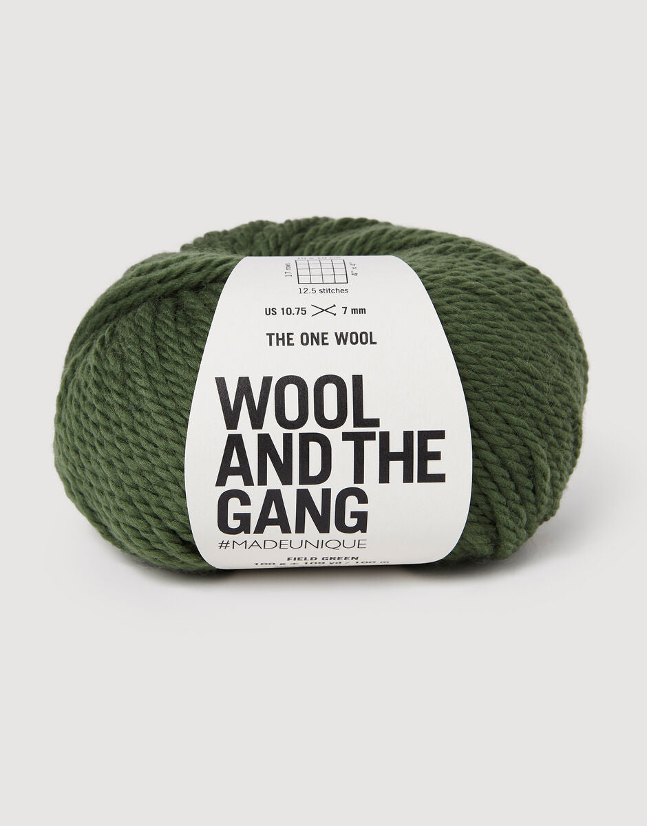 Wool and the Gang The One Wool Yarn Wool and the Gang Field Green