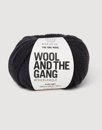 Wool and the Gang The One Wool Yarn Wool and the Gang Slate Grey