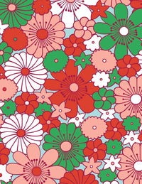 Holiday Floral Gift Bag Gift Wrap The Good Twin