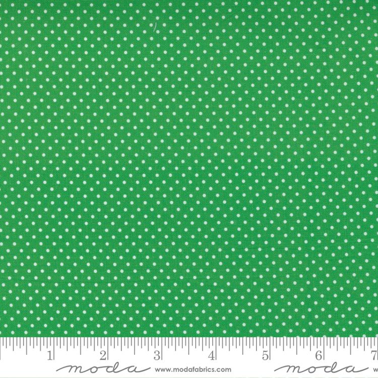 Holiday Essentials Christmas by Moda in Holly Dot Fabric Moda Fabrics
