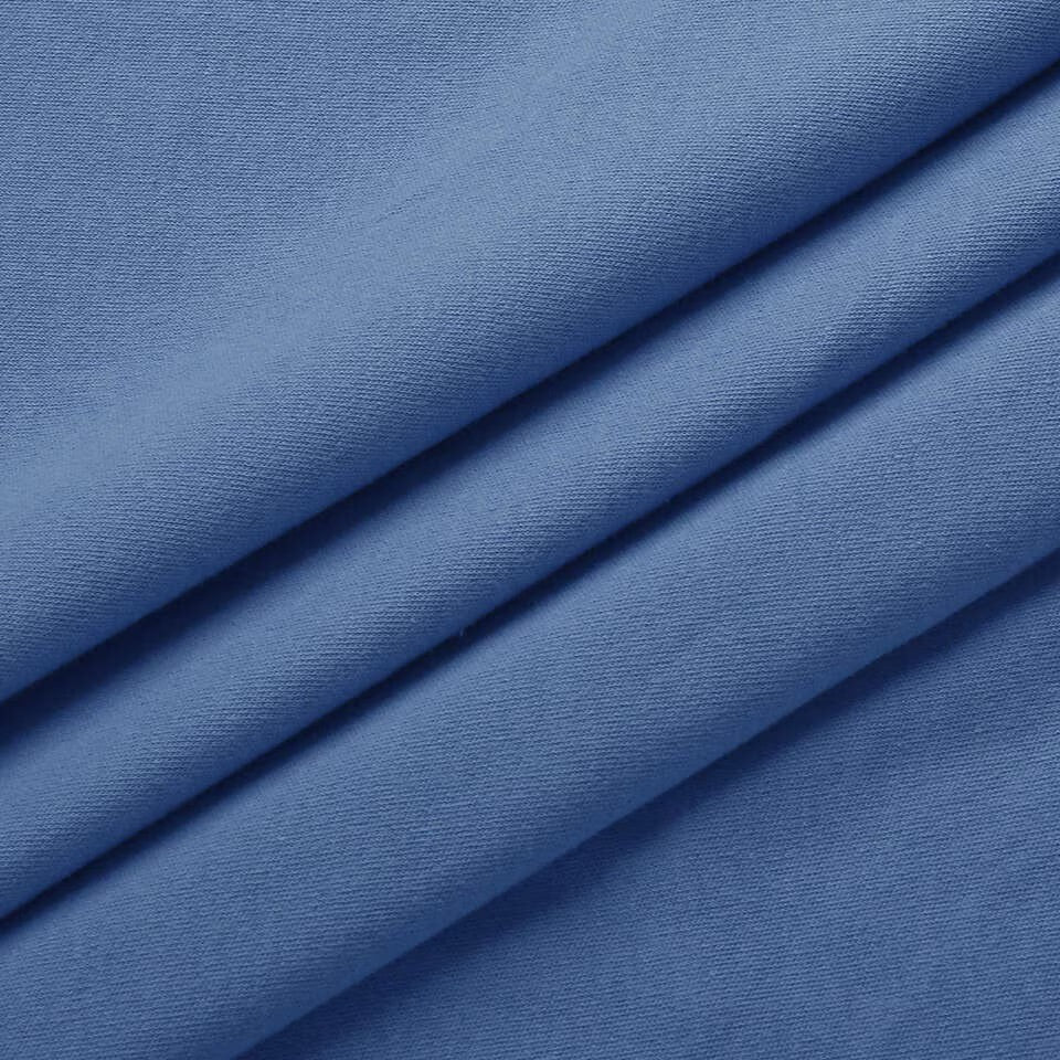 Interlock Knit Fabric in Cornflower Blue Fabric Brooklyn Craft Company