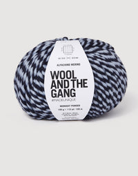 Wool and the Gang Alpachino Merino Twist Yarn Wool and the Gang Midnight Powder