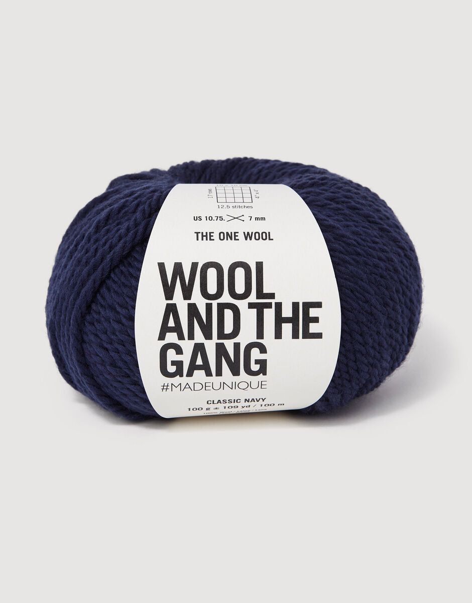 Wool and the Gang The One Wool Yarn Wool and the Gang Classic Navy