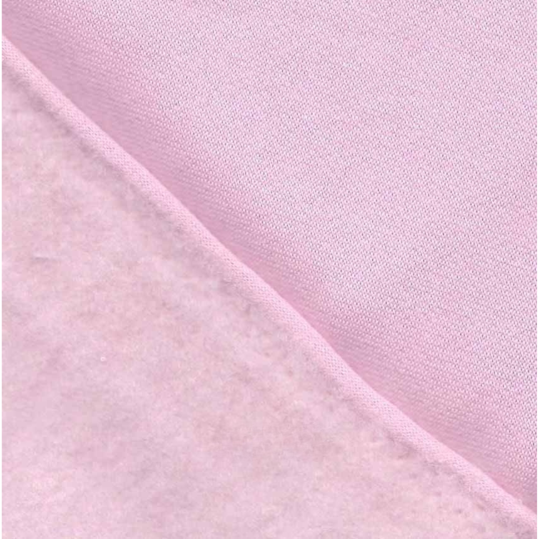 Sweatshirt Fleece in Light Pink Fabric Richlin Fabrics