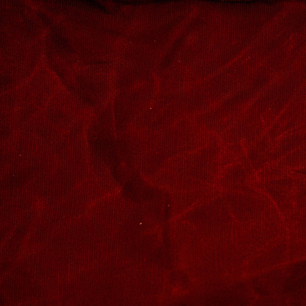 Waxed Army Duck Canvas - Red
