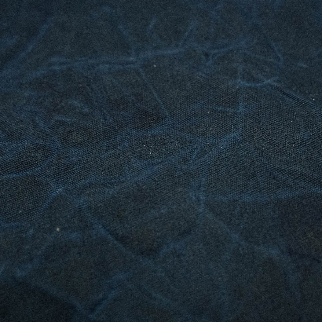 Waxed Army Duck Canvas- Sailor Blue Fabric Carr Textiles