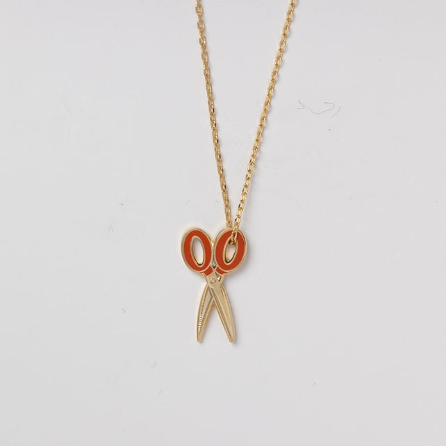 Scissors Pendant Necklace – Brooklyn Craft Company - Main Image