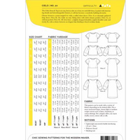 Cielo Top & Dress Pattern Pattern Closet Core Patterns