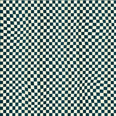 Dark green and cream checkerboard