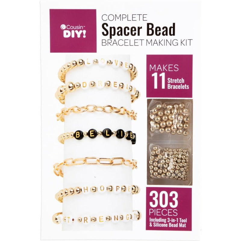 Spacer Bead Jewelry Making Kit – Brooklyn Craft Company