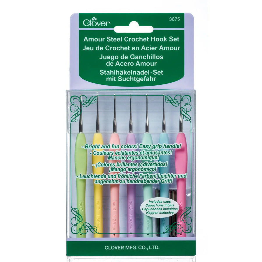 Steel Crochet Hook Set