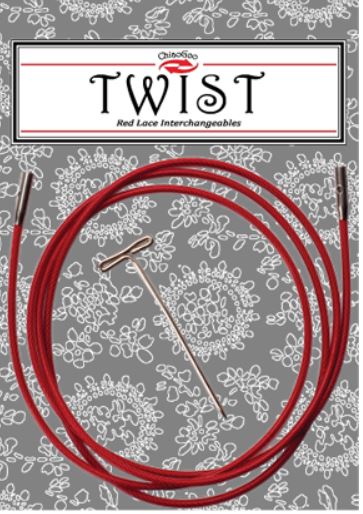 ChiaoGoo TWIST Red Lace Interchangeable Cables