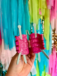 Yarn Crafts Knitting Needles Hair Claw Accessories The Peach Fuzz