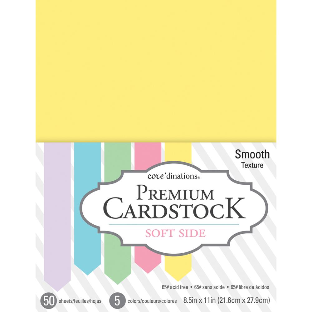 Premium Soft Side Cardstock 8.5" x 11" Paper core'dinations