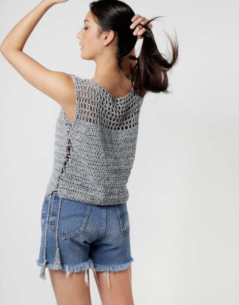 Calvin Top Crochet Pattern Pattern Wool and the Gang