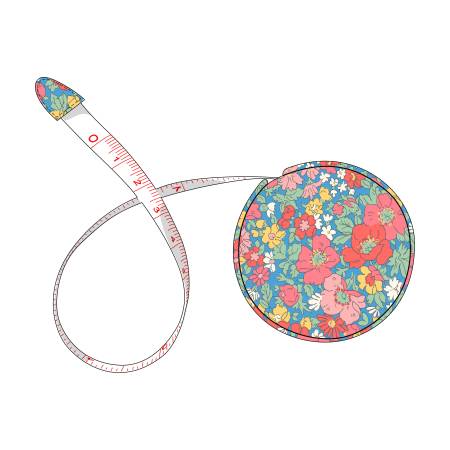 Cosmo Flower Tape Measure – Brooklyn Craft Company