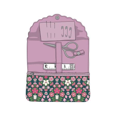 Hampstead Meadow Flower Sewing Roll