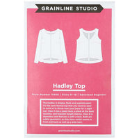 Hadley Top Pattern Pattern Grainline Studio
