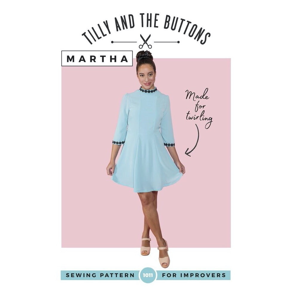 Martha Dress Pattern Pattern Tilly and the Buttons