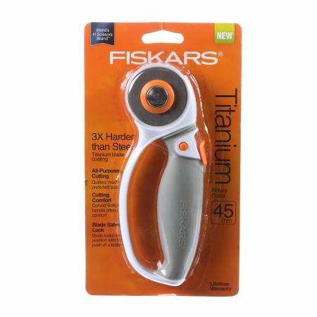Fiskars 45mm Comfort Loop Rotary Cutter Notions Fiskars