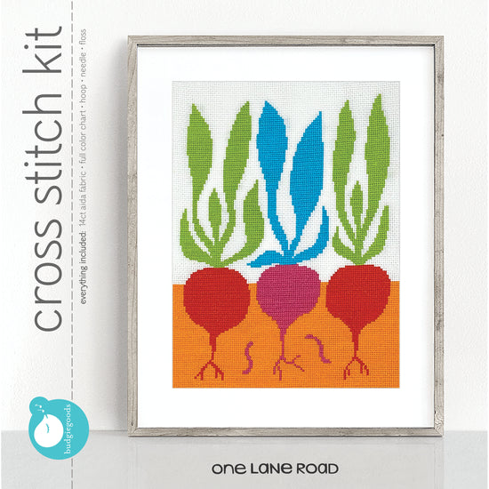 Beets Cross Stitch Kit