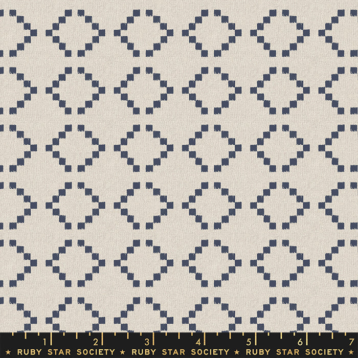 Warp & Weft Parade by Ruby Star Society in Navy