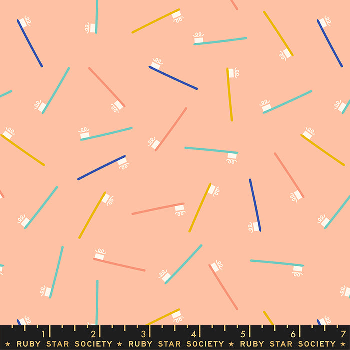 Whatnot Brusha Brusha by Ruby Star Society in Peach