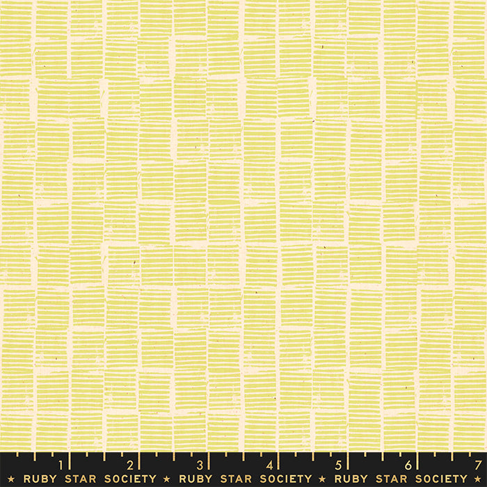 Heirloom Stripe Stamp by Ruby Star Society in Yellow