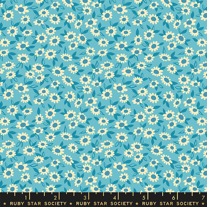 Stay Gold Morning by Ruby Star Society in Turquoise