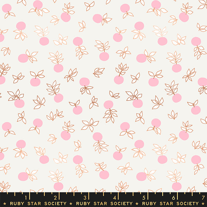 Stay Gold Blossom by Ruby Star Society in Metallic Cream Soda