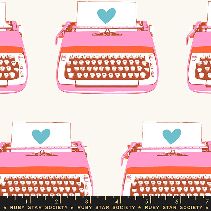 Darlings 2 Typewriters by Ruby Star Society in Buttercream