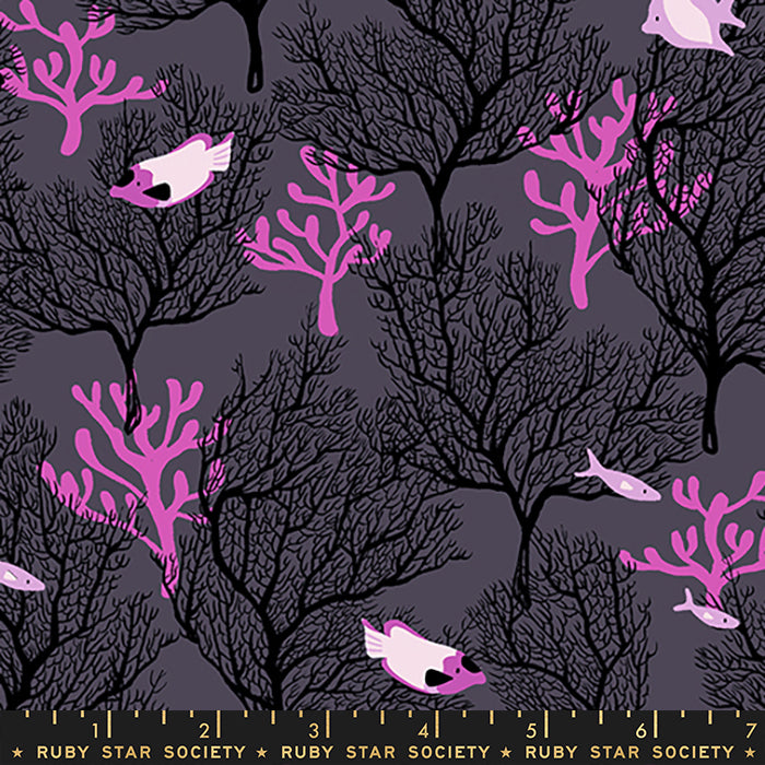 Florida Volume 2 Reef by Ruby Star Society in Eggplant