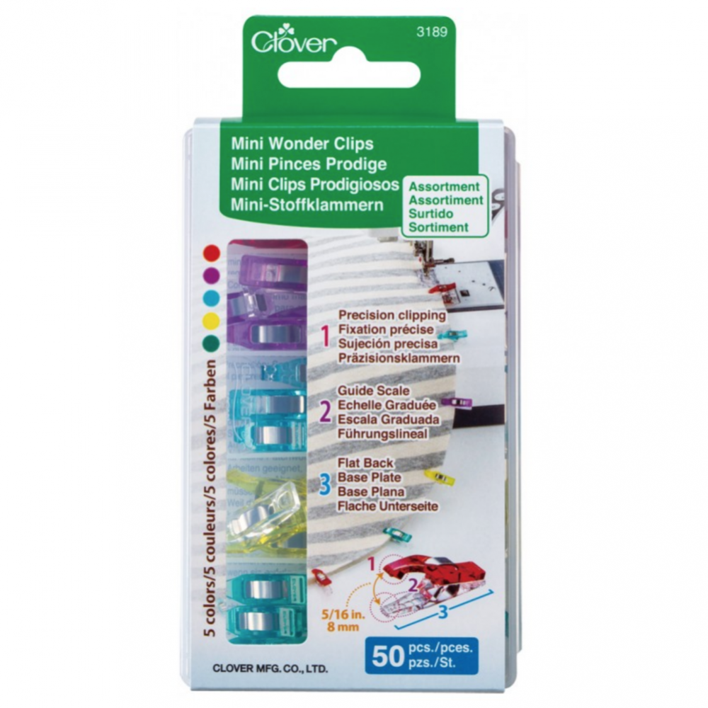 Mini Wonder Clips - 50 count